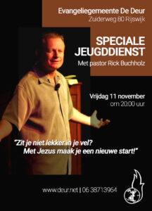 flyer Rick Buchholz vergeving